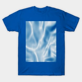 Satin blue T-Shirt